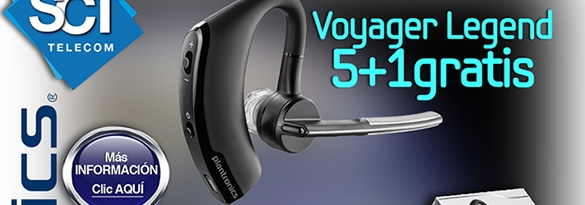 Auricular Bluetooth Voyager Legend de Plantronics 5+1